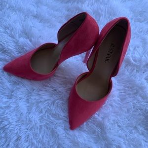 Pink stilettos